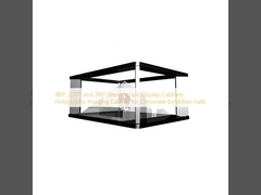 180°, 270°, and 360° Stereoscopic Display Cabinets Holographic Imaging Cabinet for Corporate Exhibition Halls