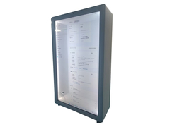 86 inch 3D Promotion Price Hologram LCD Transparent Box Cabin HD Android Display Advertising Multi-p