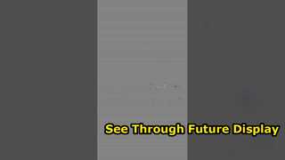 Ultracienki, przezroczysty wyświetlacz OLED o przekątnej 55 cali