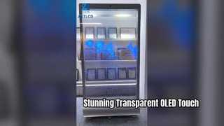 77 Inch Transparent OLED Touch Screen Display