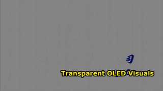 77 Inch Transparent OLED Display Futuristic Tech